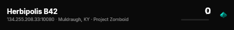 Herbipolis B42 live status badge