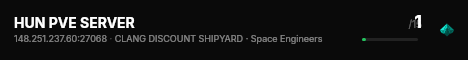 HUN PVE SERVER live status badge