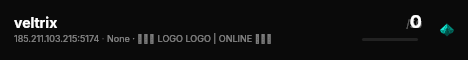 veltrix live status badge
