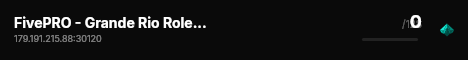 FivePRO - Grande Rio Roleplay live status badge