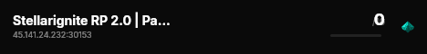 Stellarignite RP 2.0 | Partner Server live status badge