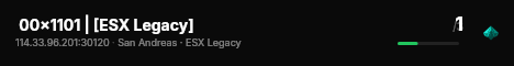  00x1101 | [ESX Legacy] live status badge