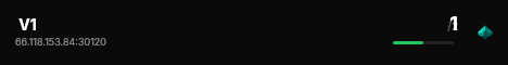 V1 live status badge