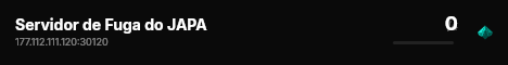 Servidor de Fuga do JAPA live status badge