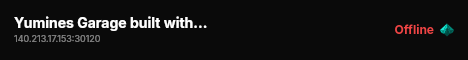 Yumines Garage built with Qbox Project by The Community! live status badge