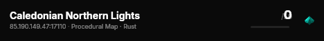 Caledonian Northern Lights live status badge