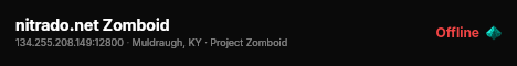 nitrado.net Zomboid live status badge
