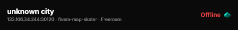 unknown city live status badge
