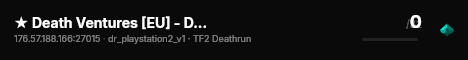 ★ Death Ventures [EU] - Deathrun & Spleef + Playtesting! ★ live status badge