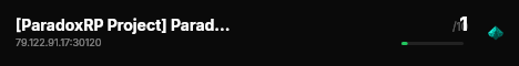 [ParadoxRP Project] ParadoxRP live status badge