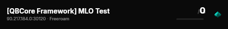 [QBCore Framework] MLO Test live status badge