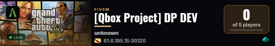[Qbox Project] DP DEV live status badge