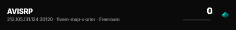 AVISRP live status badge