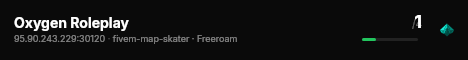 Oxygen Roleplay live status badge