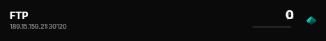 FTP live status badge