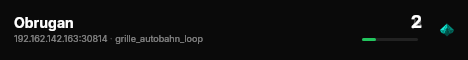 Obrugan live status badge