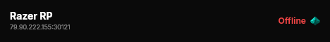 Razer RP live status badge