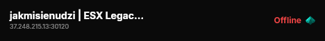 jakmisienudzi | ESX Legacy Server live status badge