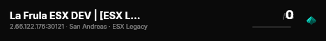 La Frula ESX DEV | [ESX Legacy] live status badge