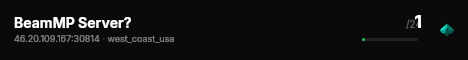 BeamMP Server? live status badge
