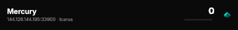 Mercury live status badge