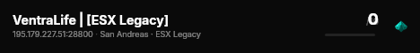 VentraLife | [ESX Legacy] live status badge