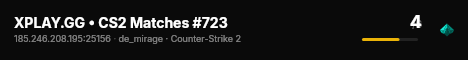 XPLAY.GG • CS2 Matches #723 live status badge