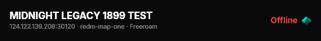 MIDNIGHT LEGACY 1899 TEST live status badge