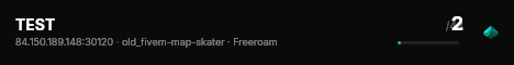 TEST live status badge