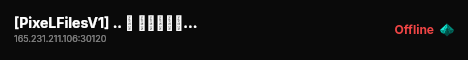 [PixeLFilesV1] .. ملفات بكسل الاصدار الاول live status badge
