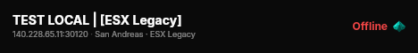 TEST LOCAL | [ESX Legacy] live status badge