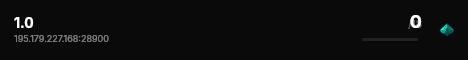 1.0 live status badge