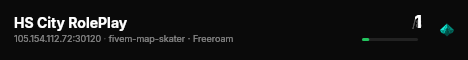 HS City RolePlay live status badge