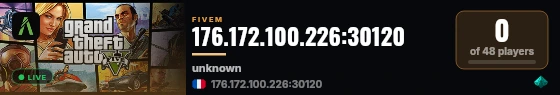 176.172.100.226:30120 live status badge