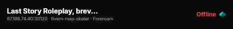 Last Story Roleplay, brevemente! live status badge