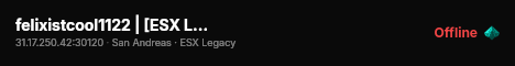 felixistcool1122 | [ESX Legacy] live status badge