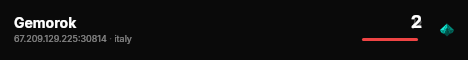 Gemorok live status badge