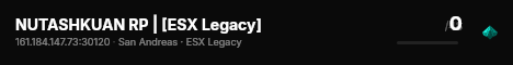 NUTASHKUAN RP | [ESX Legacy] live status badge