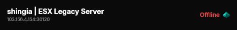 shingia | ESX Legacy Server live status badge