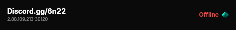 Discord.gg/6n22 live status badge