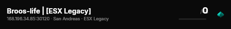 Broos-life | [ESX Legacy] live status badge