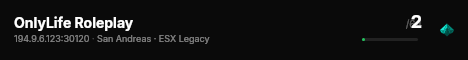 OnlyLife Roleplay live status badge