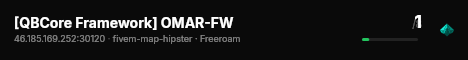 [QBCore Framework] OMAR-FW live status badge