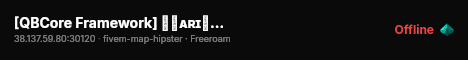 [QBCore Framework] ꜱᴘᴀʀɪᴢᴜ ᴡᴏʀʟᴅ live status badge