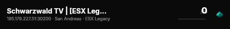 Schwarzwald TV | [ESX Legacy] live status badge
