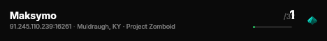 Maksymo live status badge