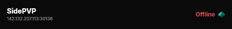 SidePVP live status badge