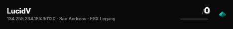 LucidV live status badge
