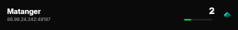 Matanger live status badge