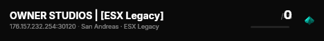 OWNER STUDIOS | [ESX Legacy] live status badge